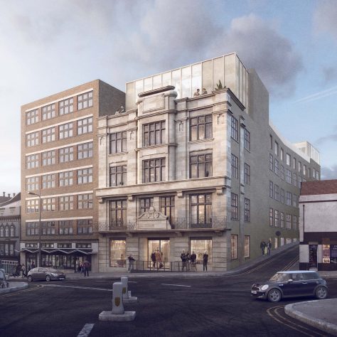 Architect Plans for the Observer Building redevelopment